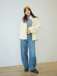 В'язані рукавички HEATTECH Uniqlo KAWS 1159857166 (Жовтий L)