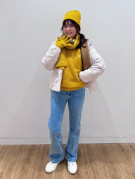 В'язані рукавички HEATTECH Uniqlo KAWS 1159857166 (Жовтий L)