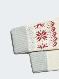 В'язані рукавички HEATTECH Uniqlo з орнаментом 1159858260 (Молочний M)