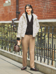 Жіночі рукавички із штучної замші HEATTECH Uniqlo на хутряній підкладці 1159859470 (Бежевий M)