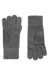 Жіночі рукавички UGG з touch screen 1160177620 (Сірий One size)