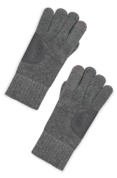 Жіночі рукавички UGG з touch screen 1160177620 (Сірий One size)