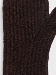 Жіночі трикотажні мітенки GAP рукавички 1161149239 (Коричневий One size)