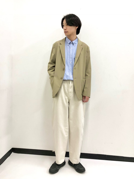 Ультраеластичний піджак UNIQLO 1159839863 (Бежевий L)