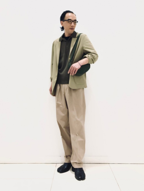 Ультраеластичний піджак UNIQLO 1159839863 (Бежевий L)