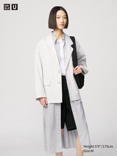 Легкий піджак UNIQLO 1159839910 (Сірий XS)