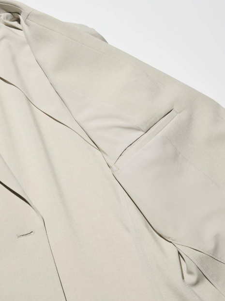 Класичний піджак UNIQLO з технологією AirSense 1159840034 (Молочний S)