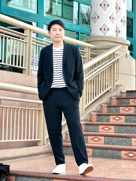 Ультраеластичний піджак UNIQLO 1159841629 (Чорний M)