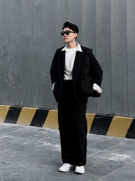 Ультраеластичний піджак UNIQLO 1159841629 (Чорний M)