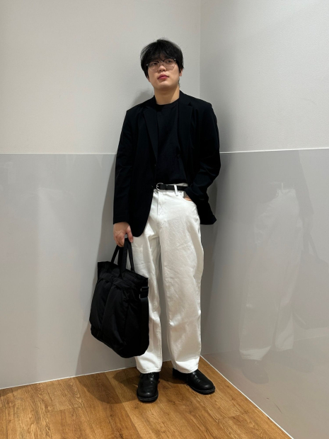 Ультраеластичний піджак UNIQLO 1159841629 (Чорний M)