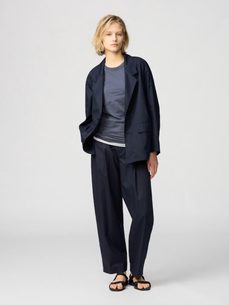 Легкий пиджак UNIQLO 1159841686 (Черный L)