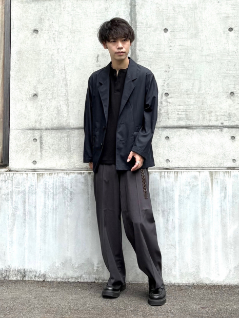 Легкий пиджак UNIQLO 1159841686 (Черный L)