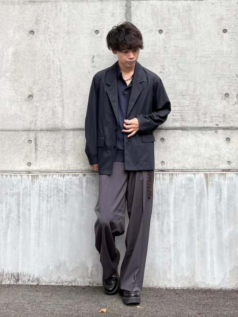 Легкий пиджак UNIQLO 1159841686 (Черный L)