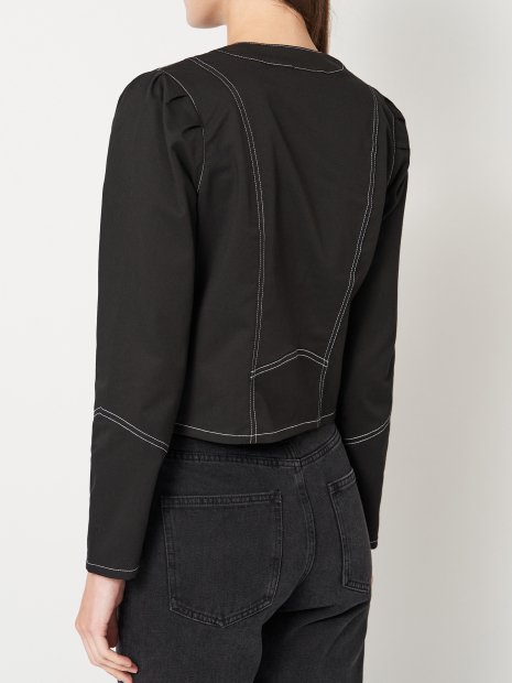 Укороченный женский пиджак Karl Lagerfeld Paris 1160008016 (Черный 2)