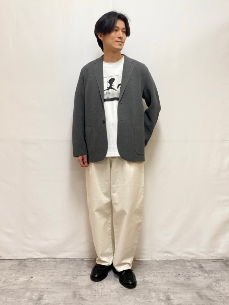 Вязаный пиджак UNIQLO 1161520419 (Серый 3XL)