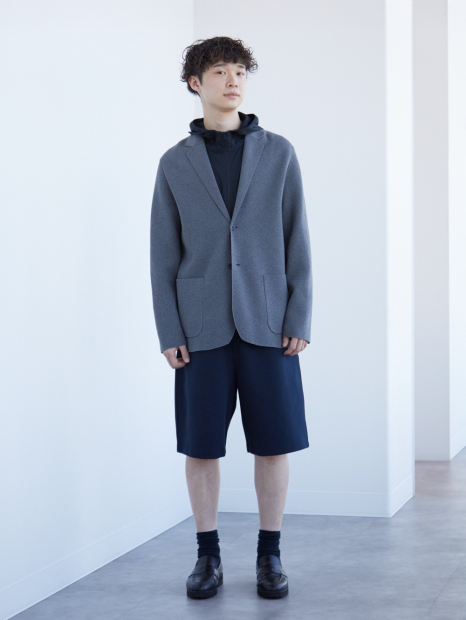 Вязаный пиджак UNIQLO 1161520419 (Серый 3XL)