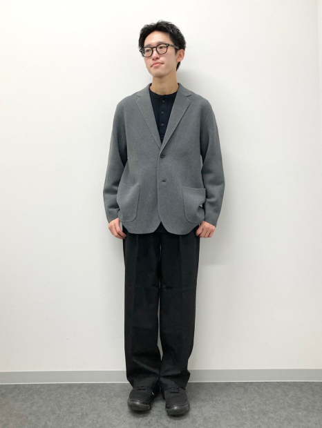 Вязаный пиджак UNIQLO 1161520419 (Серый 3XL)