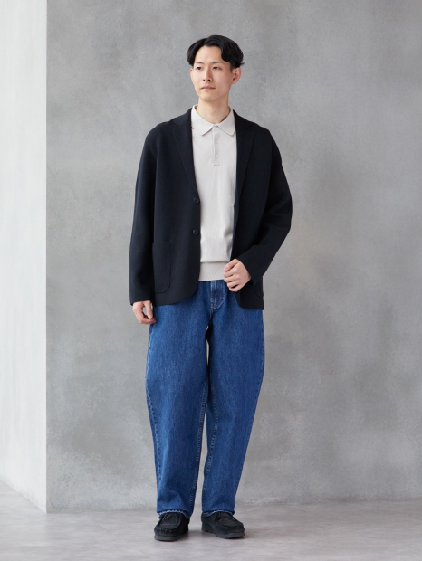 Вязаный пиджак UNIQLO 1161521519 (Черный 3XL)