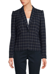Женский пиджак Tommy Hilfiger в клетку 1159838348 (Синий 14)