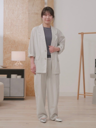 Легкий пиджак UNIQLO 1159839910 (Серый XS)