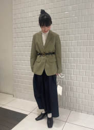 Классический пиджак UNIQLO на пуговицах 1159839964 (Зеленый S)