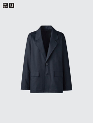 Легкий пиджак UNIQLO 1159841686 (Черный L)