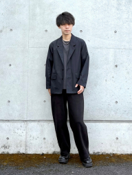 Легкий пиджак UNIQLO 1159841686 (Черный L)