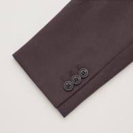 Классический пиджак UNIQLO на пуговицах 1159847178 (Коричневый XXL)