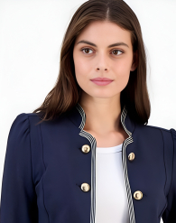 Женский пиджак Tommy Hilfiger жакет 1159863843 (Синий L)