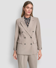 Жіночий двобортний піджак DKNY 1160055380 (Бежевий 10)