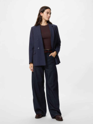 Классический пиджак UNIQLO на пуговицах 1160764752 (Синий L)