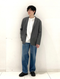 Вязаный пиджак UNIQLO 1161520419 (Серый 3XL)