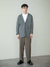 Вязаный пиджак UNIQLO 1161520419 (Серый 3XL)
