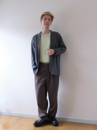 Вязаный пиджак UNIQLO 1161520419 (Серый 3XL)