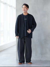 Вязаный пиджак UNIQLO 1161521519 (Черный 3XL)