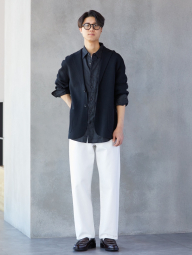 Вязаный пиджак UNIQLO 1161521519 (Черный 3XL)