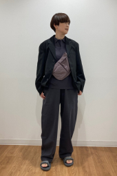 Классический пиджак UNIQLO 1161936940 (Черный L)