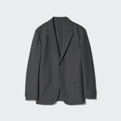 Класичний піджак AirSense UNIQLO на гудзиках 1159847172 (Сірий 3XL)