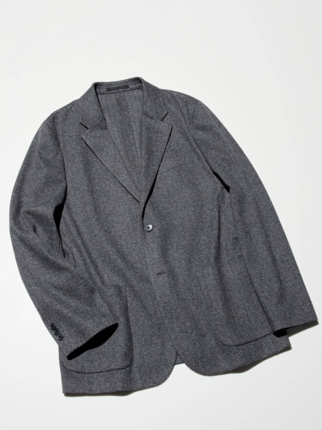 Пиджак с начесом UNIQLO 1159856383 (Серый L)