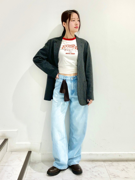 Пиджак с начесом UNIQLO 1159856484 (Серый XL)