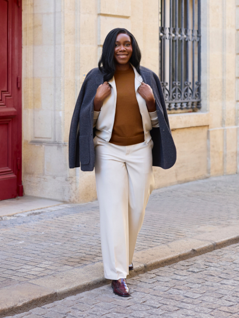 Піджак із суміші вовни UNIQLO 1159857877 (Сірий L)