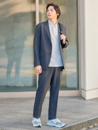 Класичний піджак AirSense UNIQLO на гудзиках 1159847172 (Сірий 3XL)