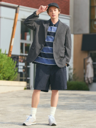 Класичний піджак AirSense UNIQLO на гудзиках 1159847172 (Сірий 3XL)