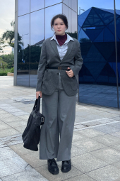 Пиджак с начесом UNIQLO 1159856383 (Серый L)