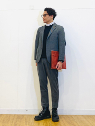 Пиджак с начесом UNIQLO 1159856383 (Серый L)