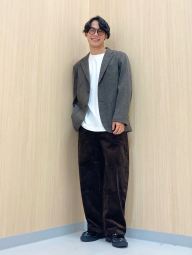 Пиджак с начесом UNIQLO 1159856383 (Серый L)