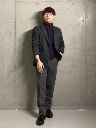 Пиджак с начесом UNIQLO 1159856484 (Серый XL)