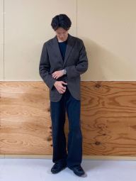 Пиджак с начесом UNIQLO 1159856484 (Серый XL)