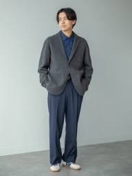 Піджак із суміші вовни UNIQLO 1159857877 (Сірий L)