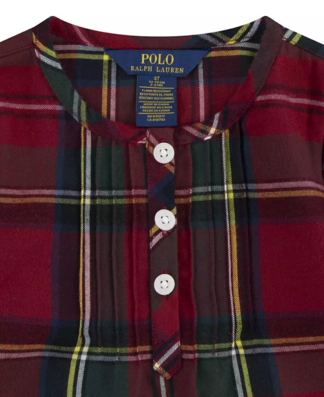 Детское платье для дома Polo Ralph Lauren в клетку 1159840293 (Разные цвета L)